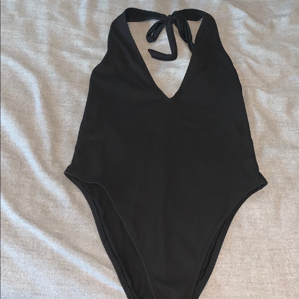 Aerie one piece black swimsuit